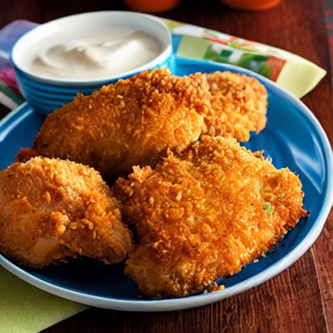 Bisquick Oven Fried Chicken