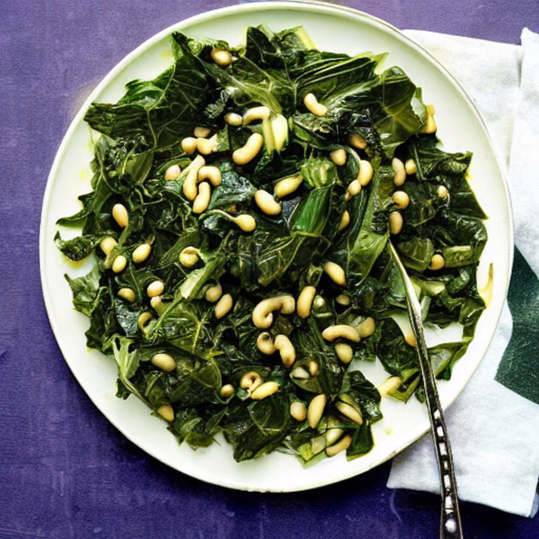 Black Eyed Peas With Collard Greens - Image 1