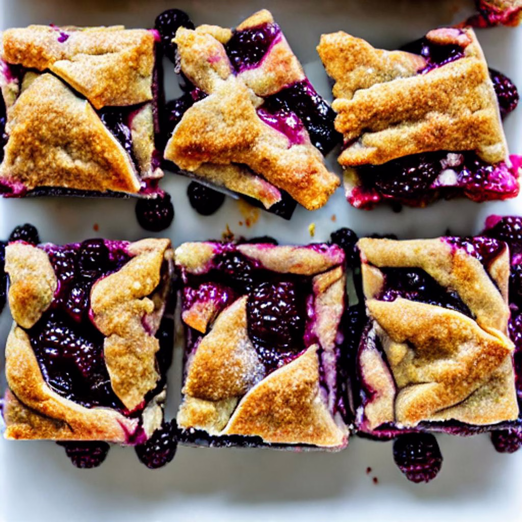 Blackberry Pie Bars