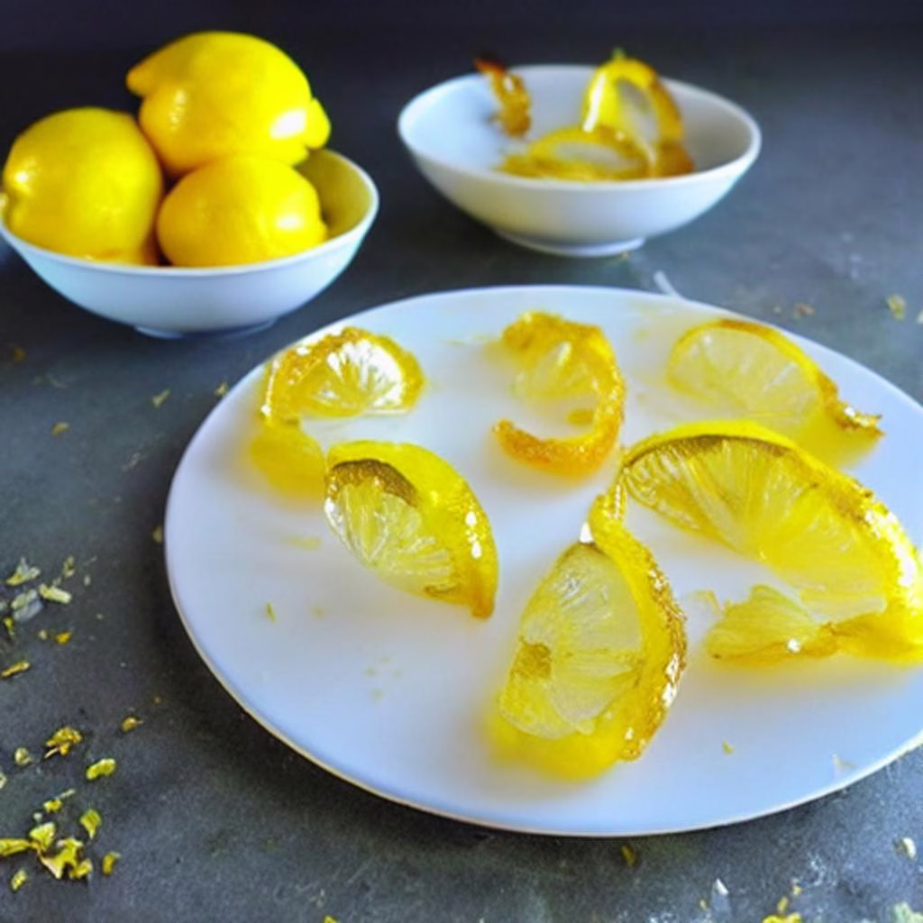 Candied Lemon Peel
