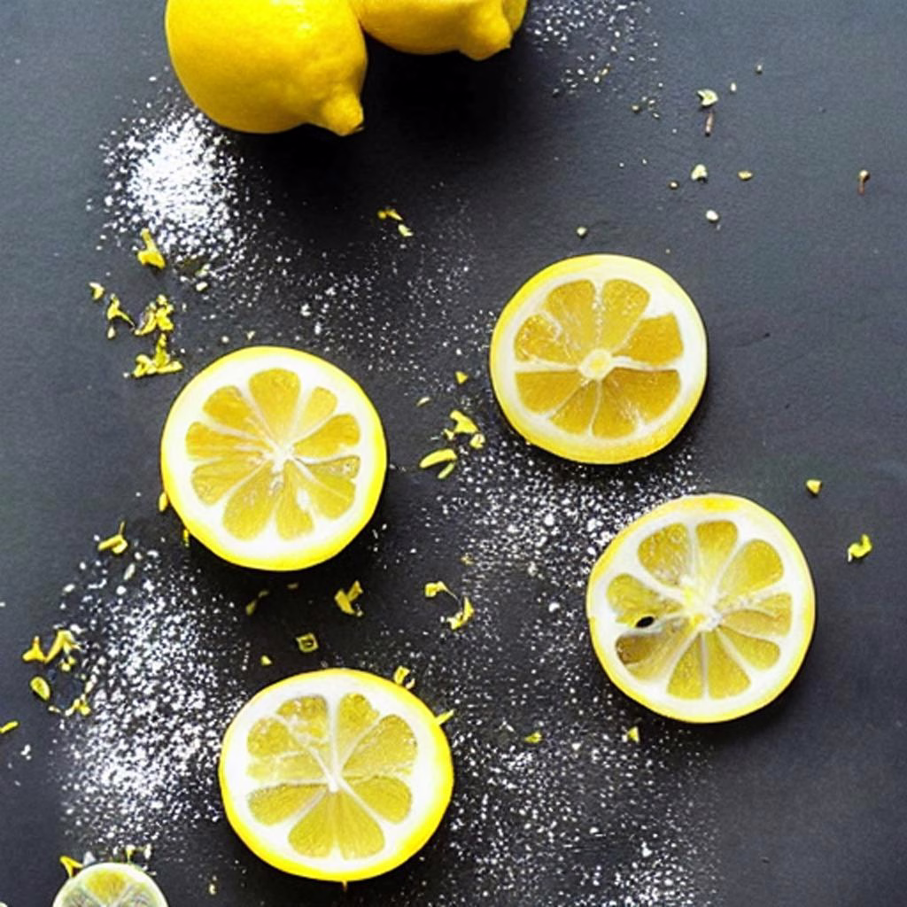 Candied Lemon Slices