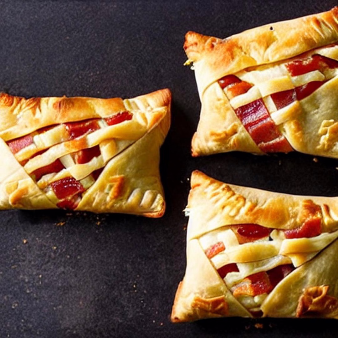Cheese And Bacon Turnovers - Image 1