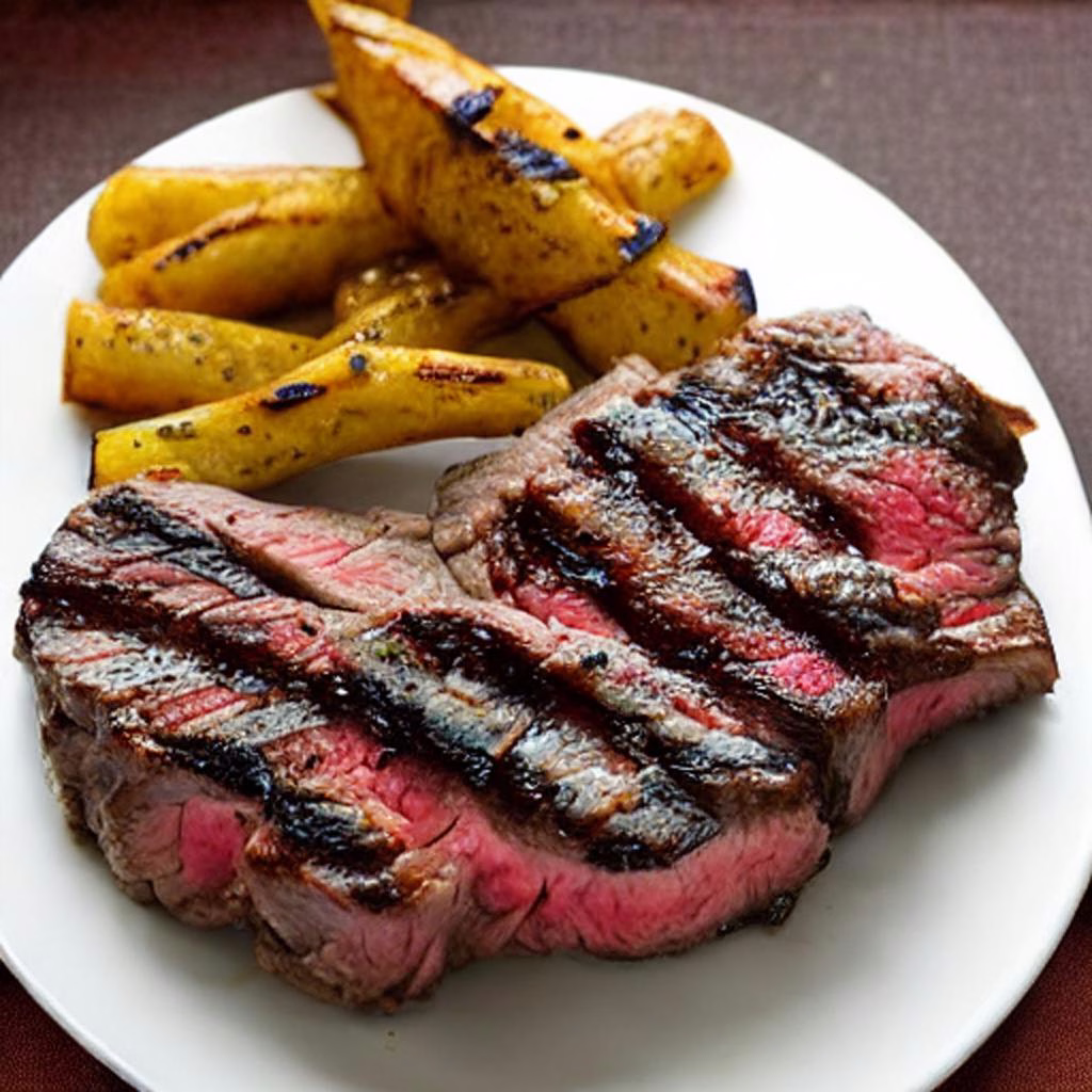 Grilled Cowboy Ribeye Steak