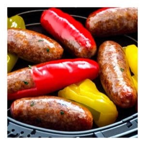 Air Fryer Sausage Peppers