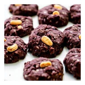 Chocolate No Bake Cookies Without Peanut Butter