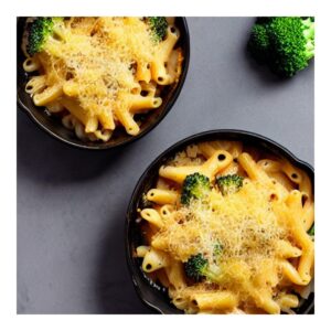 Oven Baked Macaroni And Cheese With Smoked Sausage And Broccoli