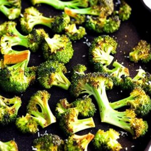 Roasted Broccoli With Garlic And Parmesan