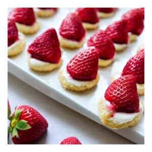 Strawberry Shortcake Cookie Bites Recipe